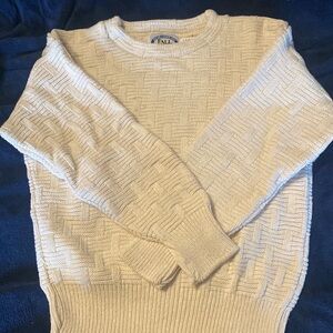 Fall River knitting mills.sweater. Size 5/6. 100% cotton. Made USA.